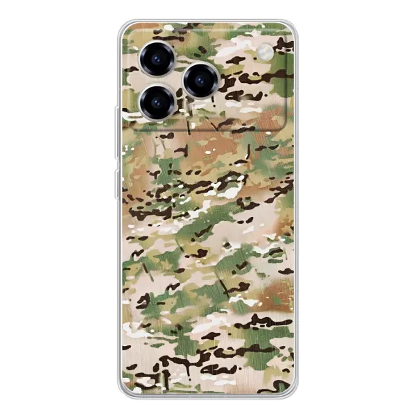 Чехол с рисунком «Камуфляжный» для ZTE Blade A76 Чехол с рисунком «Камуфляжный» для ZTE Blade A76