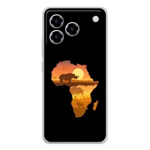 Летний Чехол на ZTE Blade A76 (Карта)