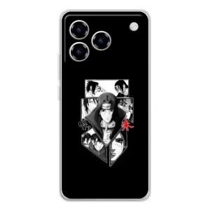 Чохли з принтом Ітачі Учіха на ZTE Blade A76 (Коллаж Ітачі)