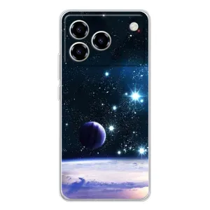 Чохол (ТПУ) з планетами на ZTE Blade A76 (Космічний вид)