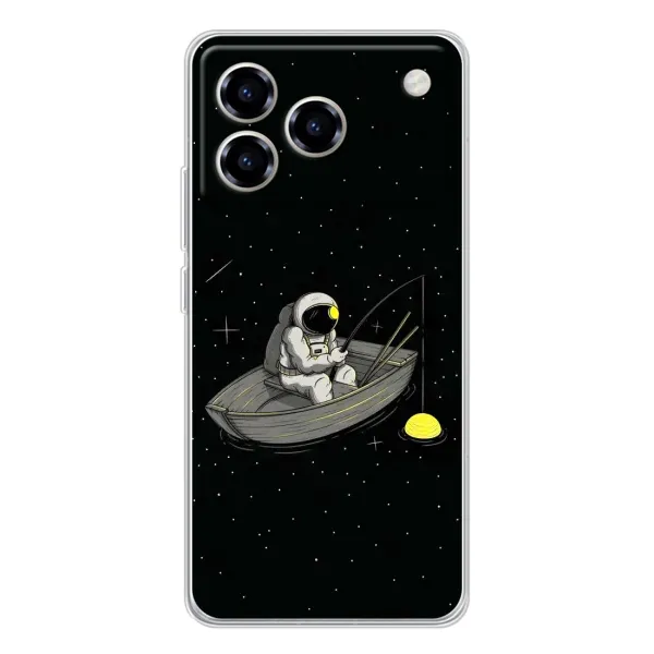 Чехол с рисунком «Космонавт на рыбалке» для ZTE Blade A76 Чехол с рисунком «Космонавт на рыбалке» для ZTE Blade A76