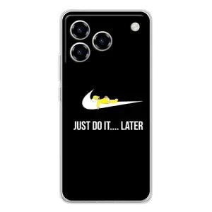 Силіконовый Чохол на ZTE Blade A76 з картинкою НАЙК (Later)