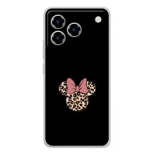 Чохол з леопардовим принтом на ZTE Blade A76 (Леопардова Мінні)