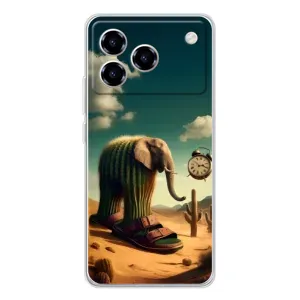 Чохол з мемами траралело тралала для ZTE Blade A76 (Лірілі ларіла)