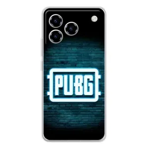 Чехол (TPU) с картинкой "Лого Пабг" на Блейд А76 (Лого PUBG)
