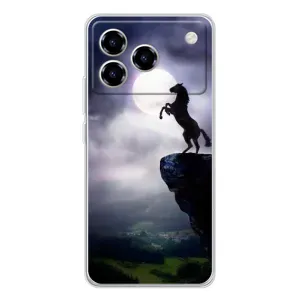 Чохли з зображенням різних тварин на ZTE Blade A76 (Кінь)