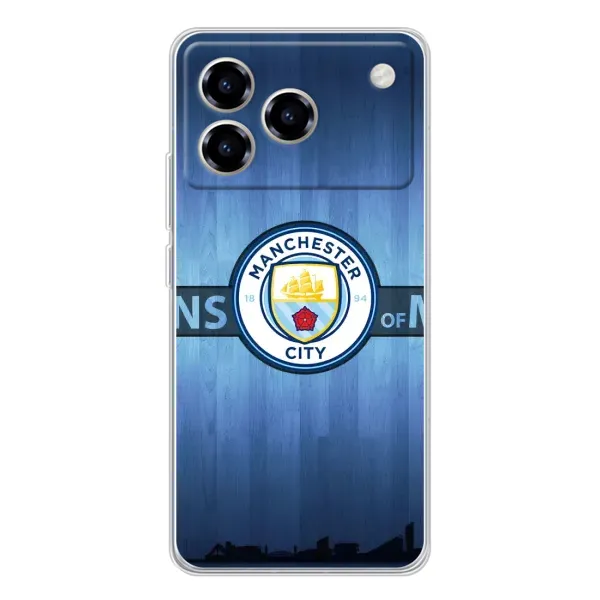 Чехол с рисунком «ManCity» для ZTE Blade A76