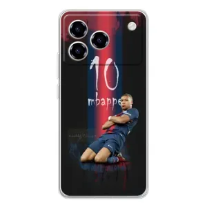 Чехол (TPU) с Футболистом на ZTE Blade A76 (MBAPPE 10)