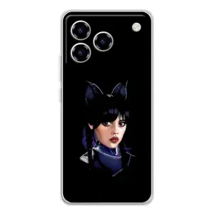 Чехлы с принтом Уэнсдей на ZTE Blade A76 (Милая Уэнсдей)
