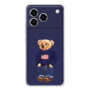 Чехлы Мишка Тедди для Блейд А76 (Мишка USA)
