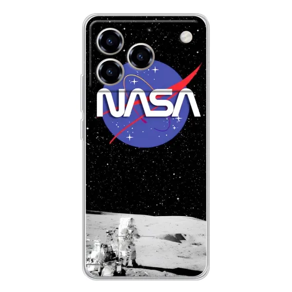 Чехол с рисунком «Nasa на луне» для ZTE Blade A76 Чехол с рисунком «Nasa на луне» для ZTE Blade A76
