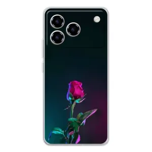 Чехлы с принтом Розочки для ZTE Blade A76 (Ночная роза)