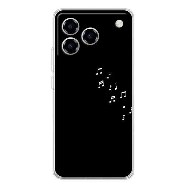 Чехол с рисунком «Ноты» для ZTE Blade A76 Чехол с рисунком «Ноты» для ZTE Blade A76