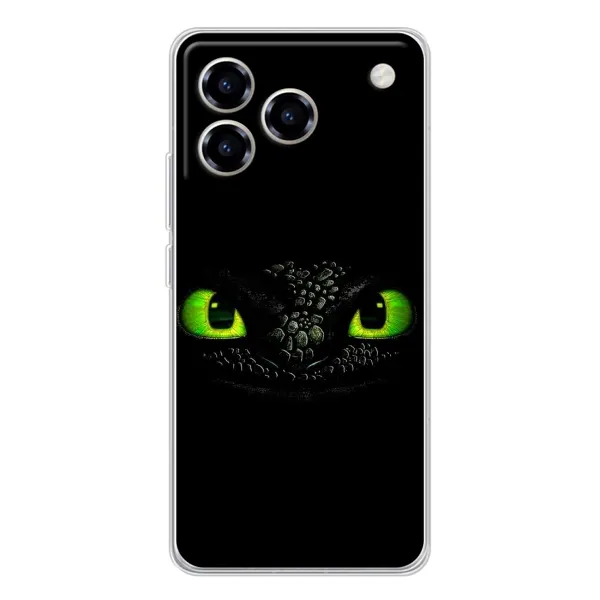 Чехол с рисунком «Глаза Беззубика» для ZTE Blade A76 Чехол с рисунком «Глаза Беззубика» для ZTE Blade A76