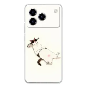 Чехол на тематику: Коты для ZTE Blade A76 (Отдых)