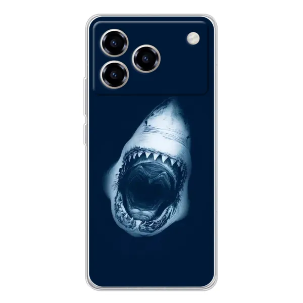 Чехол с рисунком «Пасть Акулы» для ZTE Blade A76 Чехол с рисунком «Пасть Акулы» для ZTE Blade A76
