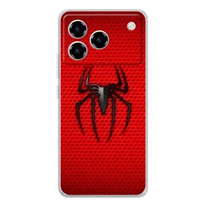 Чехол Супергерой Человека Паука на ZTE Blade A76 (Паук марвел)