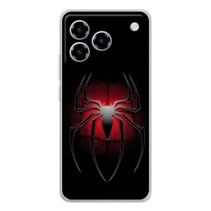 Чехол Супергерой Человека Паука на ZTE Blade A76 (Паук)