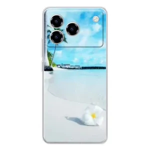 Летний Чехол на ZTE Blade A76 (Пляж)