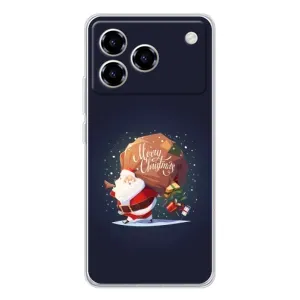 Чехол Санта Клаус для ZTE Blade A76 (Подарки от Санты)