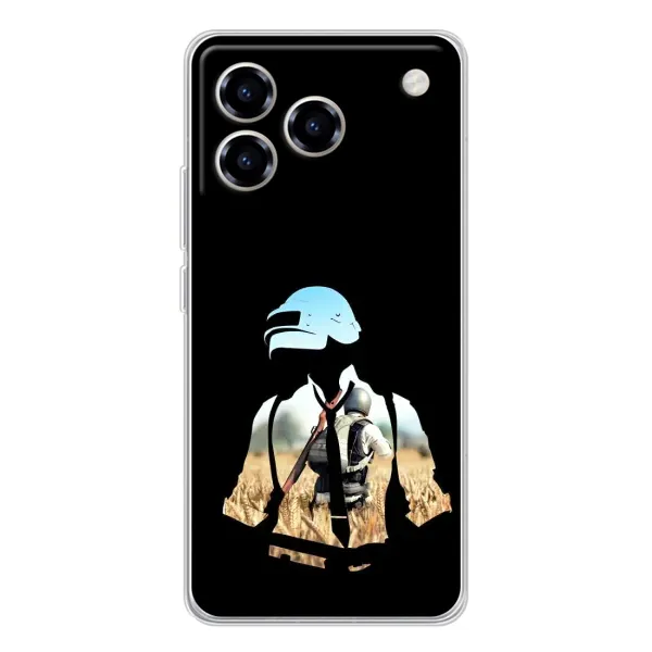 Чехол с рисунком «Пубг мен» для ZTE Blade A76