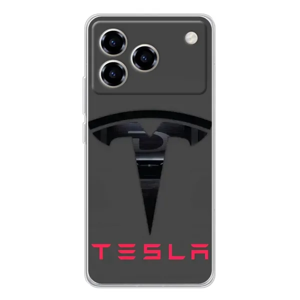 Чехол с рисунком «Logo TESLA» для ZTE Blade A76 Чехол с рисунком «Logo TESLA» для ZTE Blade A76
