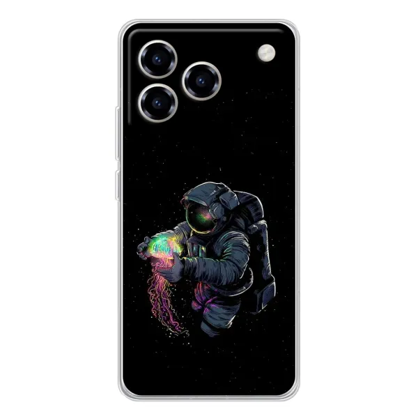 Чехол с рисунком «В руках земля» для ZTE Blade A76 Чехол с рисунком «В руках земля» для ZTE Blade A76