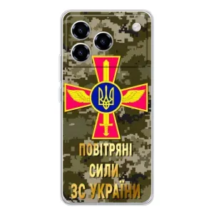Чехлы на военную тематику для ZTE Blade A76 (ВС ЗСУ)
