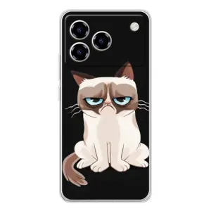 Чехол на тематику: Коты для ZTE Blade A76 (Взгляд кота)