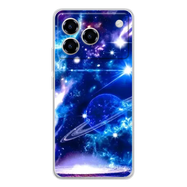 Чехол с рисунком «Яркий космос» для ZTE Blade A76 Чехол с рисунком «Яркий космос» для ZTE Blade A76