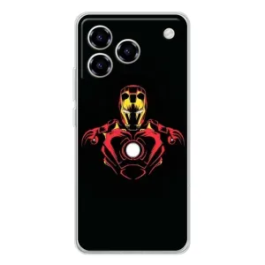 Чехол Супергерой Железный человек на ZTE Blade A76 (Железный человек)