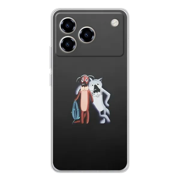 Чехол с рисунком «Шо, опять» для ZTE Blade A76