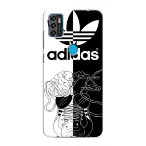 Чехол в стиле "Адидас" для ЗТЕ Блейд А7с (2020) (Adidas шнурки)