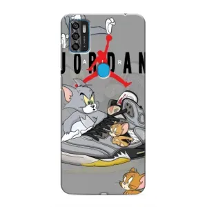 Силиконовый Чехол Nike Air Jordan на ЗТЕ Блейд А7с (2020) (Air Jordan)