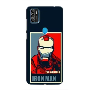 Чехол Супергерой Железный человек на ZTE Blade A7s 2020 (Art Iron man)