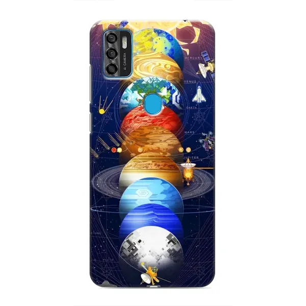 Чехол с рисунком «Арт планети» для ZTE Blade A7s 2020 Чехол с рисунком «Арт планети» для ZTE Blade A7s 2020