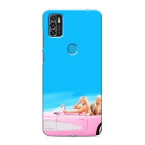 Силіконовый Чохол Барбі фільм на ZTE Blade A7s 2020 (Барбі і Кен)