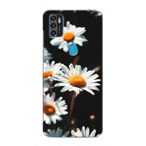 Чохол з ромашками на ZTE Blade A7s 2020 (Білі ромашки)