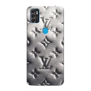 Текстурный Чехол Louis Vuitton для ЗТЕ Блейд А7с (2020) (Бежевый ЛВ)