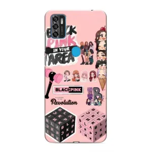 Чохли з картинкою для ZTE Blade A7s 2020 (BLACK PINK колаж)