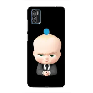 Мультяшный принт на Чехол для ЗТЕ Блейд А7с (2020) (Бос)