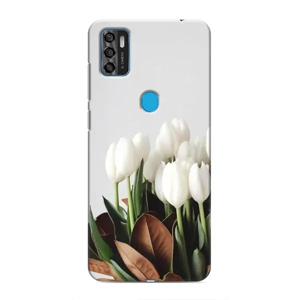 Чехол с рисунком «Букет тюльпанов» для ZTE Blade A7s 2020
