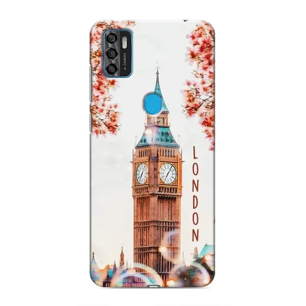 Чехол с рисунком «Часы Лондон» для ZTE Blade A7s 2020 Чехол с рисунком «Часы Лондон» для ZTE Blade A7s 2020