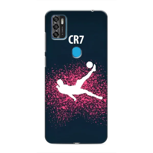 Чехол с рисунком «CR7 Удар» для ZTE Blade A7s 2020