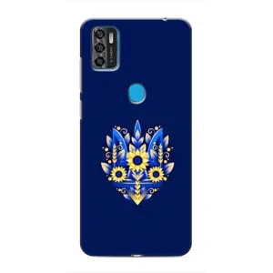 Чехол Укр Символика для ZTE Blade A7s 2020 (Цветущий Герб)
