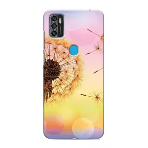 Силіконовий Чохол з кульбабками на ZTE Blade A7s 2020 (Квітка-кульбаба)