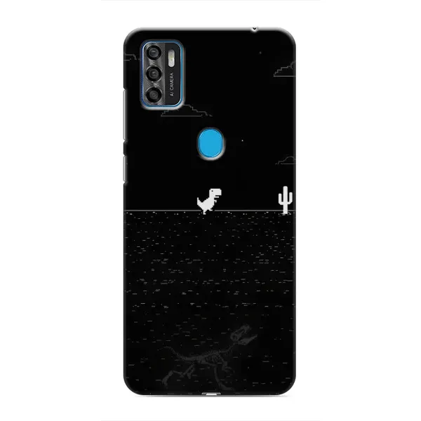 Чехол с рисунком «Динозаврик» для ZTE Blade A7s 2020 Чехол с рисунком «Динозаврик» для ZTE Blade A7s 2020