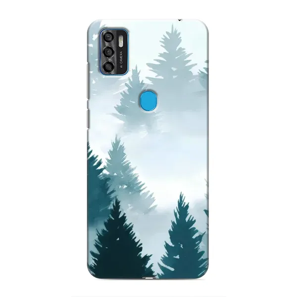 Чехол с рисунком «Горный лес» для ZTE Blade A7s 2020