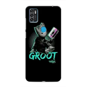 Чехол Супергерои Марвел на ЗТЕ Блейд А7с (2020) (Groot)