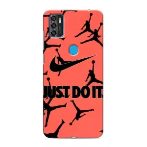 Силиконовый Чехол Nike Air Jordan на ЗТЕ Блейд А7с (2020) (Just Do It)